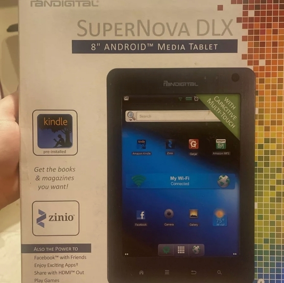 Pandigital SuperNova DLX Media Tablet - Picture 2 of 6